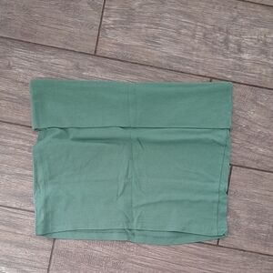 American Eagle AE IT KNIT FOLD OVER TUBE TOP SIZE MEDIUM